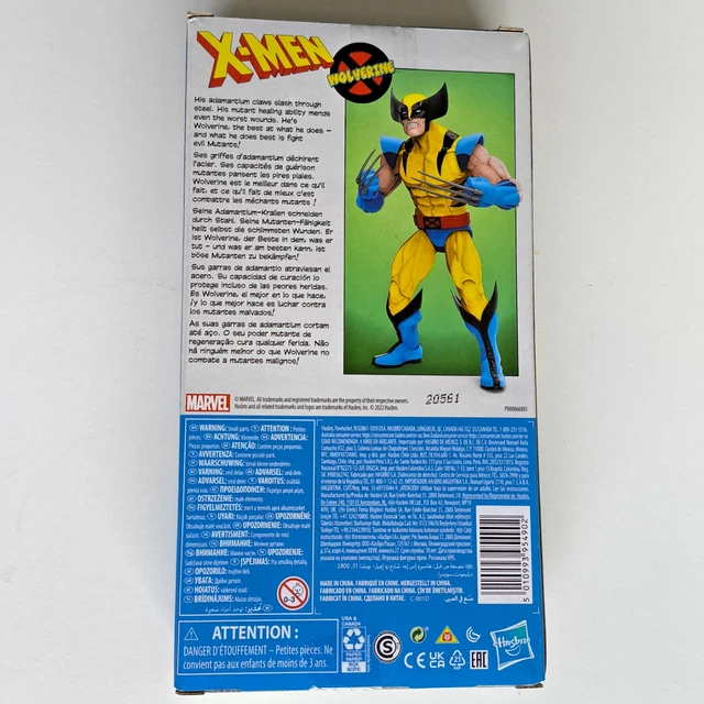 MARVEL LEGENDS WOLVERINE X-MEN VHS ANIMATED SERIES 6” Action Figure ...