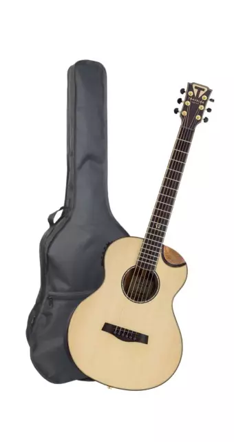 Guitar Bag Black Padded Full Size Acoustic Classical Case Cover Carry Handle