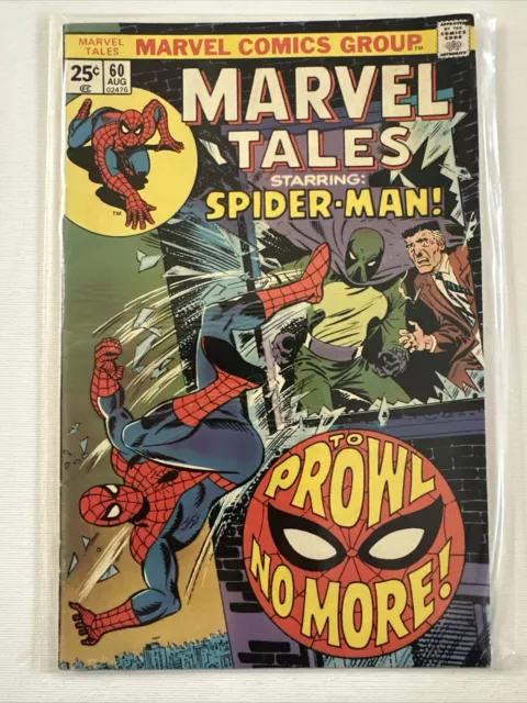 MARVEL Tales #60 Marvel Comics Reprints Spider-Man #79 VFN 8.0