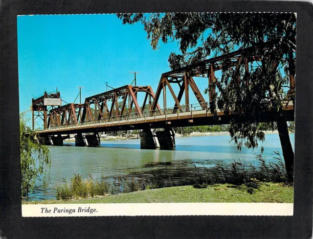 B9676 Australia SA Paringa Bridge near Renmark Murray River postcard