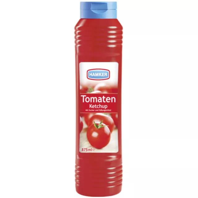 Hamker Pomodori Ketchup per Patatine Bistecca E Gegrilltem 875ml