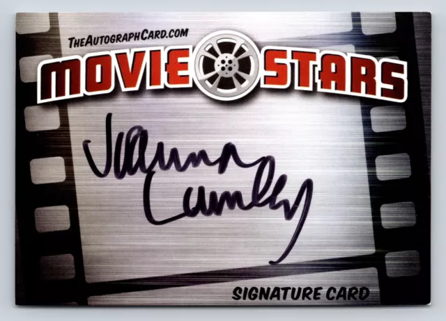 Joanna Lumley Authentic Autographed Signed Legendary Movie Stars Signature Card