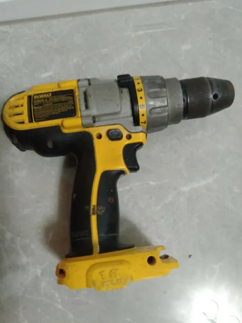 Preloved Rare Dewalt Impact Drill Driver Dcd970Xe Skin 18V Cordless Heavy Duty