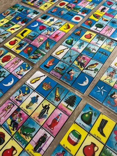 Mexican Loteria Cards (Laminated) 3"X5"