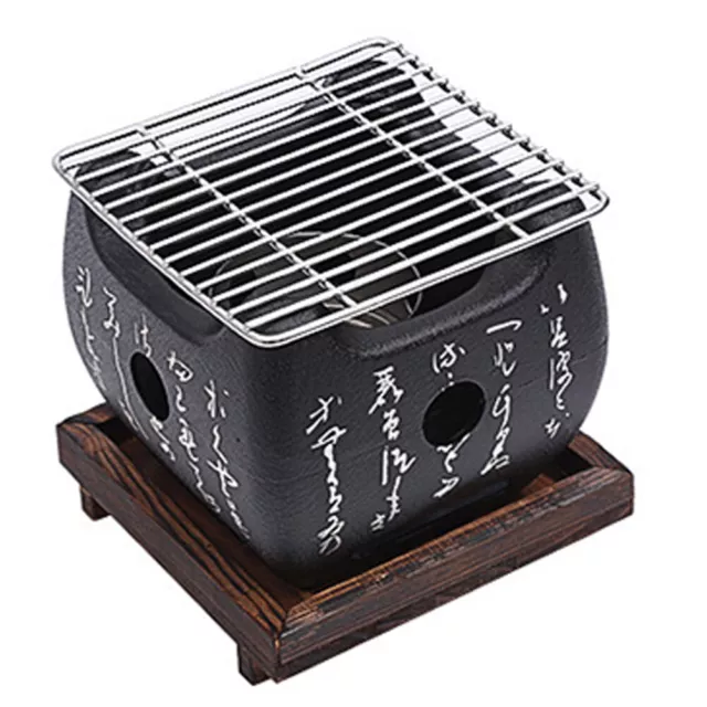 Foldable Charcoal BBQ Grill Portable Outdoor Barbecue Camping Hibachi Picnic