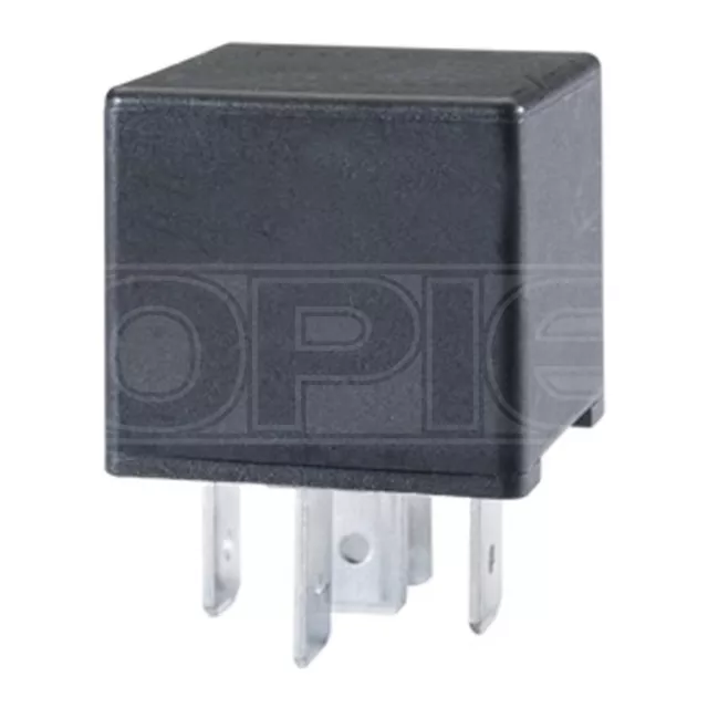 HELLA 4RA 933 332-541 Relay, main current - 12V - 4-pin connector - Wiring  Diagramme: S2 - Plug: B - Normally Open Contact : : Automotive