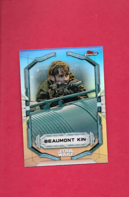 2022 Topps Star Wars Finest The Rise of Skywalker Beaumont Kin Refractor n°13