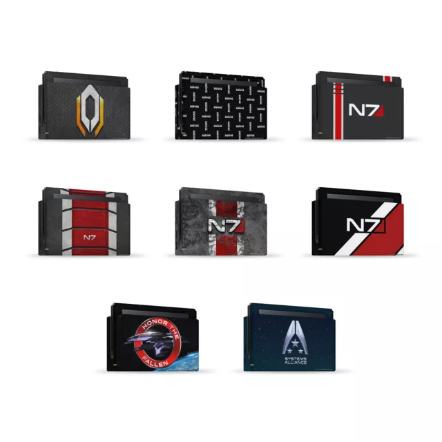 Ea Bioware Mass Effect Graphics Vinyl Skin For Nintendo Switch Console & Dock