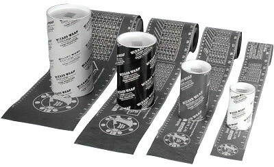 Wizard Wraps, Small, 2 5/8 in X 30 In, Heat Resistant Flange Wizard WW16