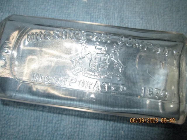 Hudson's Bay Company Medicine Bottle