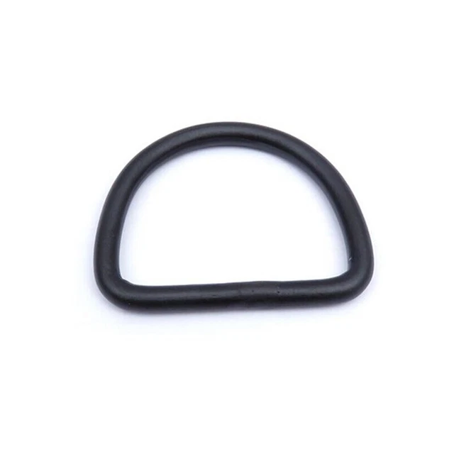 Anillo en D plano de alta calidad 6mm 5 colores soporte buceo aleación de aluminio