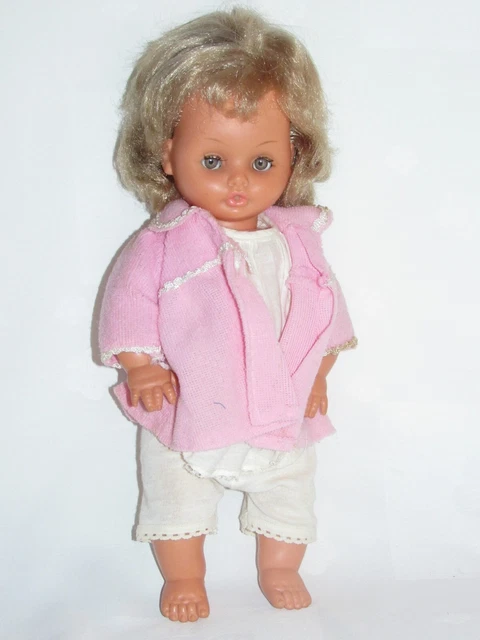 ANCIENNE POUPÉE BELLA Droline 60 cm 1973 Vintage EUR 19,90 - FR