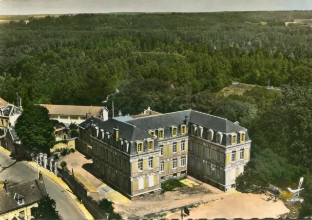 Carte MOUY Vue aérienne Collège Moderne de Jeunes Filles