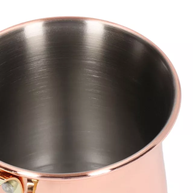 (Rose Gold) Cocktail Mug Serves Great Mixed Drinks Rust Resistant 400ml