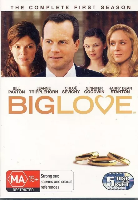 Big Love Complete First Season 5-disc DVD NEW Paxton Tripplehorn