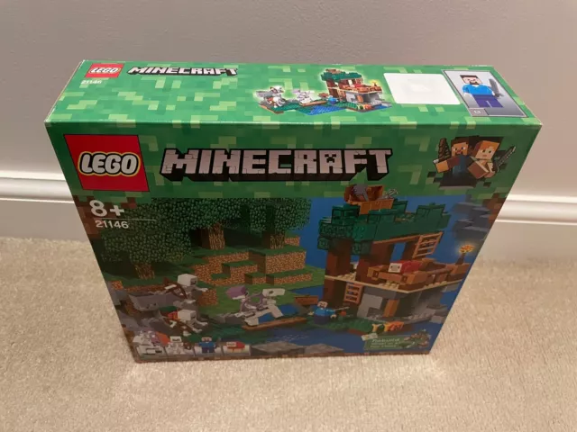 LEGO MINECRAFT 21146 The Skeleton Attack Complete with Instructions 24.99 PicClick UK