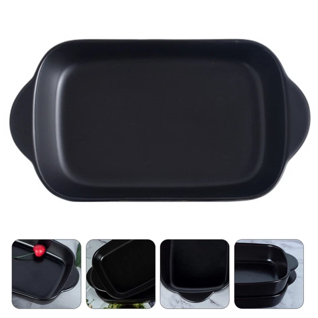 Stampi da forno in ceramica anfora piastra per barbecue padella per barbecue con maniglia bistecca