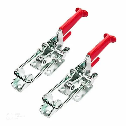 Adjustable Latch-Action U Bolt Self-Lock Toggle Clamps 40341-2000 Lbs 20340 2Pc