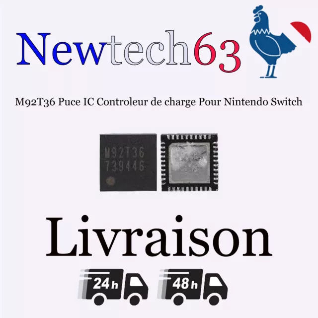 Nintendo M92T36 Puce DE CHARGE  IC Pour Nintendo Switch