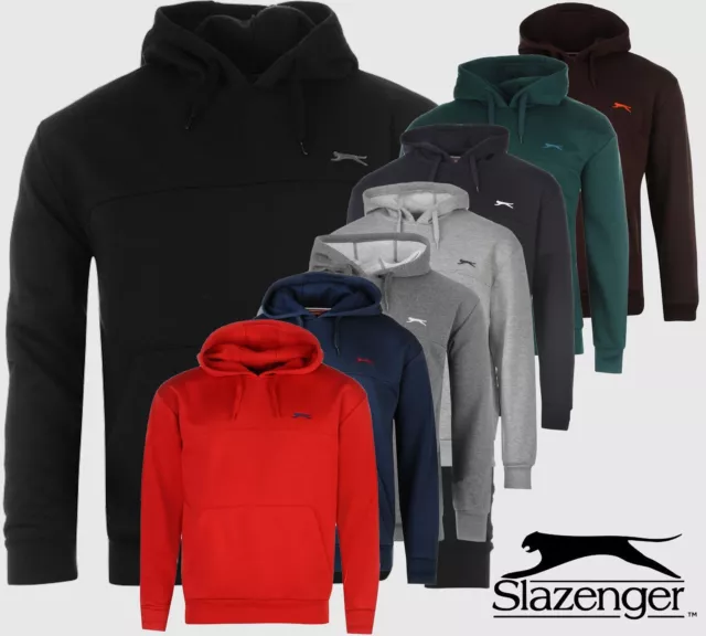 Sweat-Shirt Slazenger Homme À Capuche Authentique Du S Au 4Xl