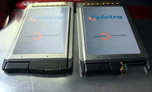 2x Telstra GX0202 Turbo Card Next G CDMA Mobile Data Network Untested