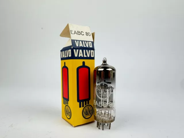 Valvo EABC80 Röhre NOS OVP Philips & Valvo Detektor Röhrenradio Valve neu