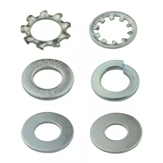 M6 (6mm) Metric WASHERS ZINC