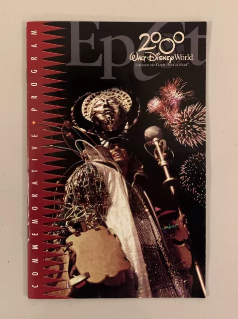 Disney WDW Epcot COMMEMORATIVE PROGRAM 2000 Millennium Celebration