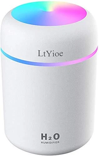 Humidificateur d'Air LtYioe Mini Humidificateur Ultrasonique avec 2 Mode Brum...
