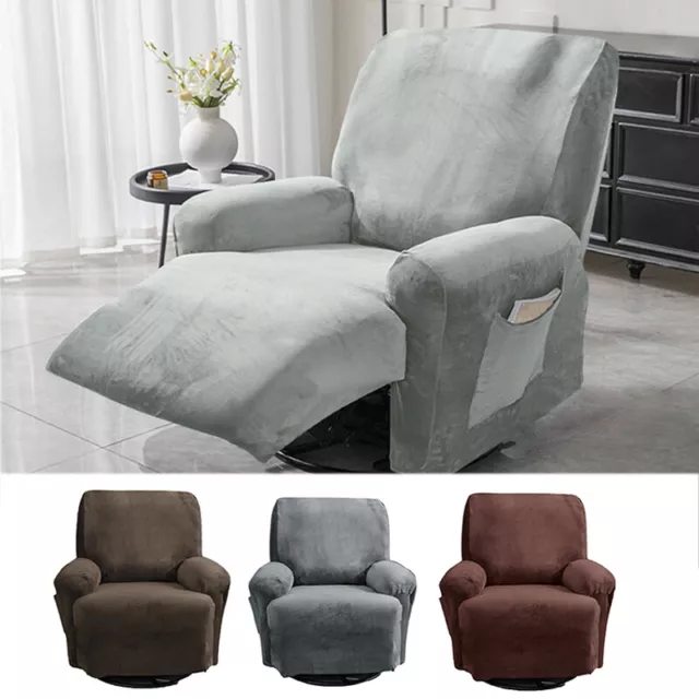 Chaise Longue Tapa Sola Sofá Funda Cubierta para Silla Reclinable Suave "