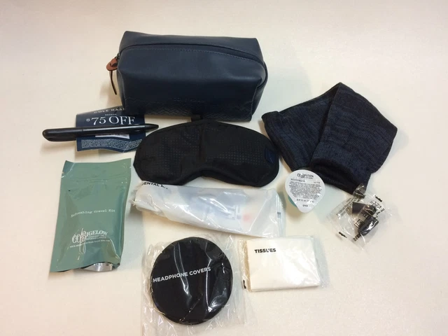 New Cole Haan American Airlines Amenity Kit With Co Bigelow Kit