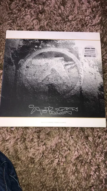 Aphex Twin’ Selected Ambient Works 2 ‘Three Brown Vinyl Album / WARPLP21LTD