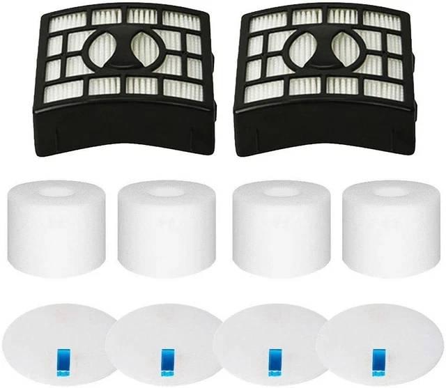 Filter Kit for Shark Rotator DuoClean Powered Lift Away Speed Vacuum NV680 NV800