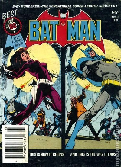 Best of DC Blue Ribbon Digest #9 FN 6.0 1981 Stock Image