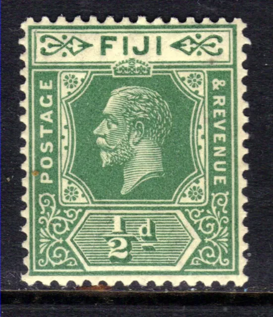 Fiji 1922 - 27 KGV 1/2d verde Umm SG 229 (D47)