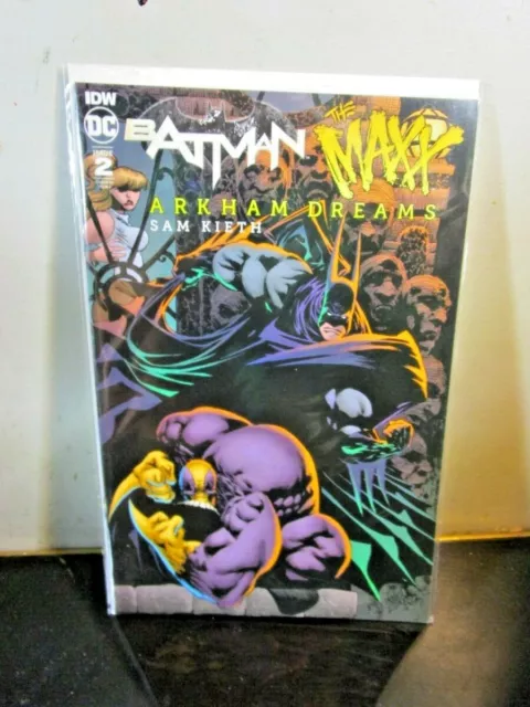 Batman The Maxx Arkham Dreams #2 Kelly Jones Variant Cover Sam Kieth IDW & DC BA