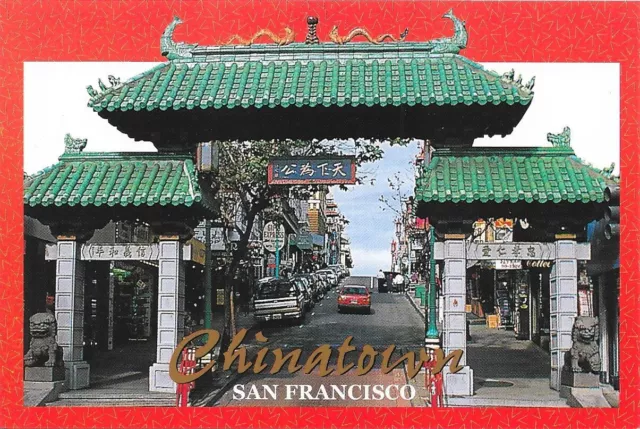 Ak  San Francisco (Kalifornien), Chinatown - Motive (4)
