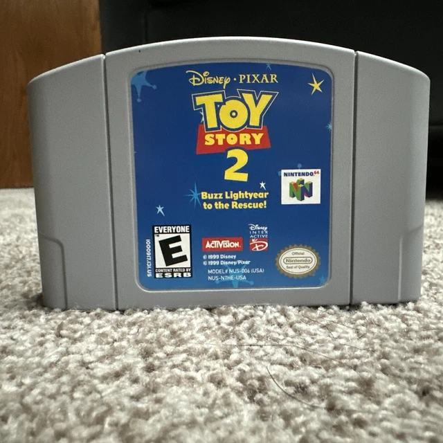 TOY STORY 2 Buzz Lightyear to the Rescue (Nintendo 64,1999) N64