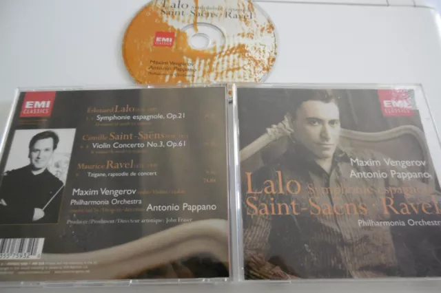Lalo: Spanische Symphonie; Saint-Saëns, Ravel von Maxim Vengerov (CD Album, 2003)
