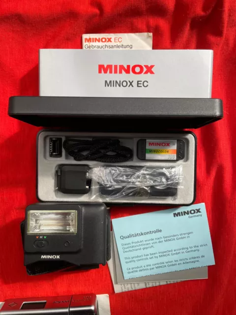 Kamera Minox EC mit Zubehör