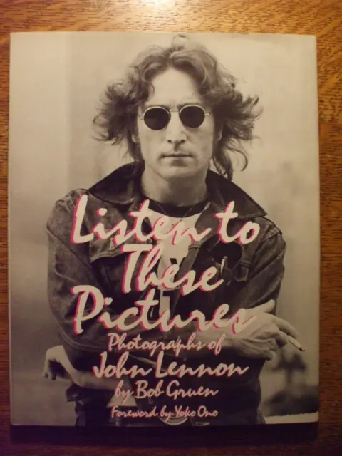 LISTEN TO THESE Pictures Photogrpahs of John Lennon by Bob Gruen 1985 ...