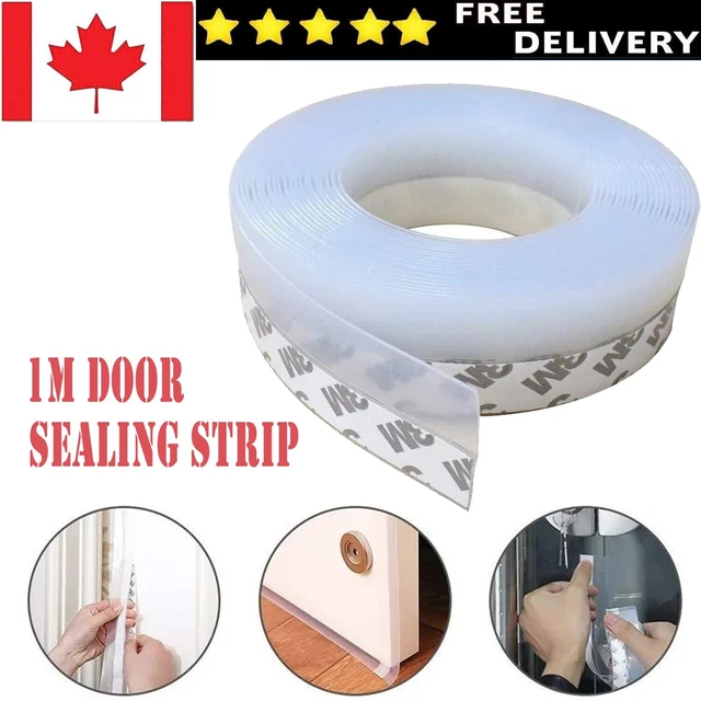 Weather Seal Window Silicone Sealing Strip Door Garage Stripping CA Stock
