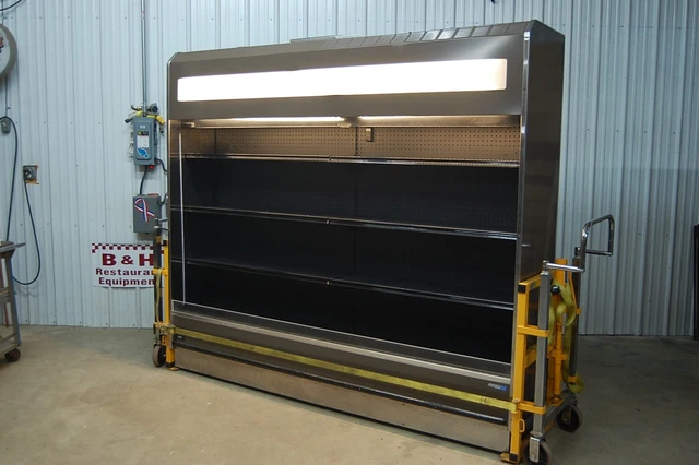 Hill Phoenix 8' Open Air Refrigerated Merchandiser Grocery Display Case Q9522TM