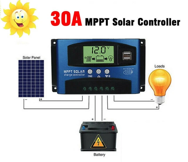 Régulateur De Charge PWM 12V 3A Pour Panneau Solaire – Protection Batterie, BD11701
