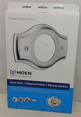 Moen 1920 Chrome Cover Plate for One Handle Tub / Shower Faucet