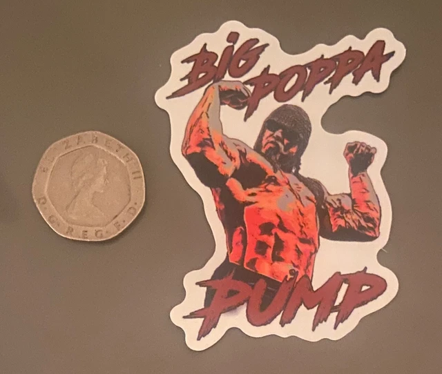 Wwf Wwe Scott Steiner Wrestling Sticker Pro Crate Custom Retro Big Pappa Pump