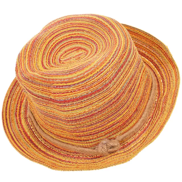 Miss Straw Visor Hat for Women Beach Hats Foldable Mens Sun