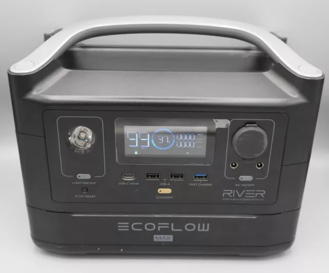 EcoFlow RIVER Max Portable Power Station, 576Wh - Mobile Stromversorgung