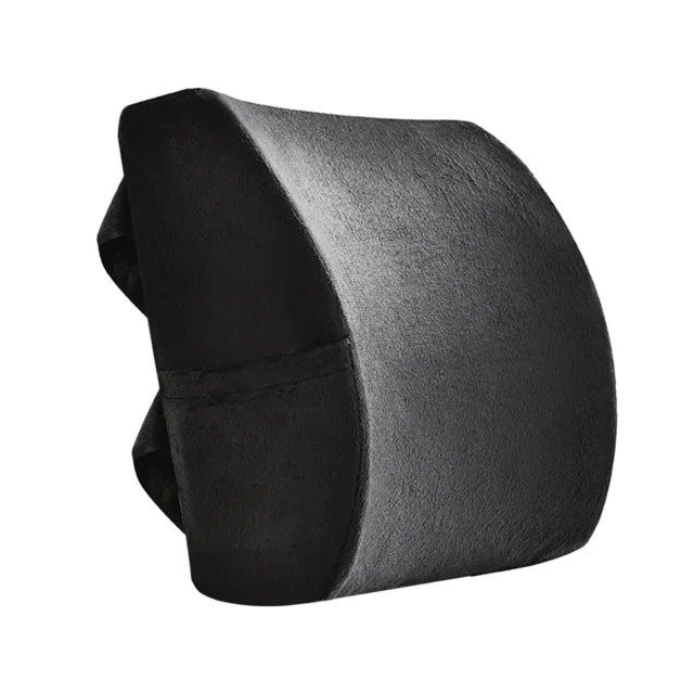 Premium Memory Foam Lumbar Support Cushion Lower Back Pillow for Office Chair