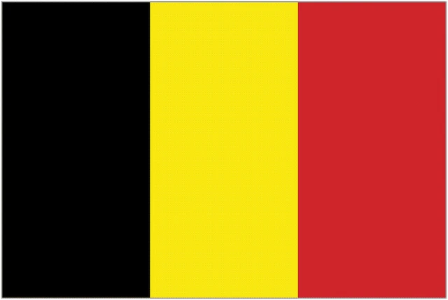 115 Drapeau Belgique Belge Bruxelles Foot  90X150 Neuf Avec Oeillet   Fixation